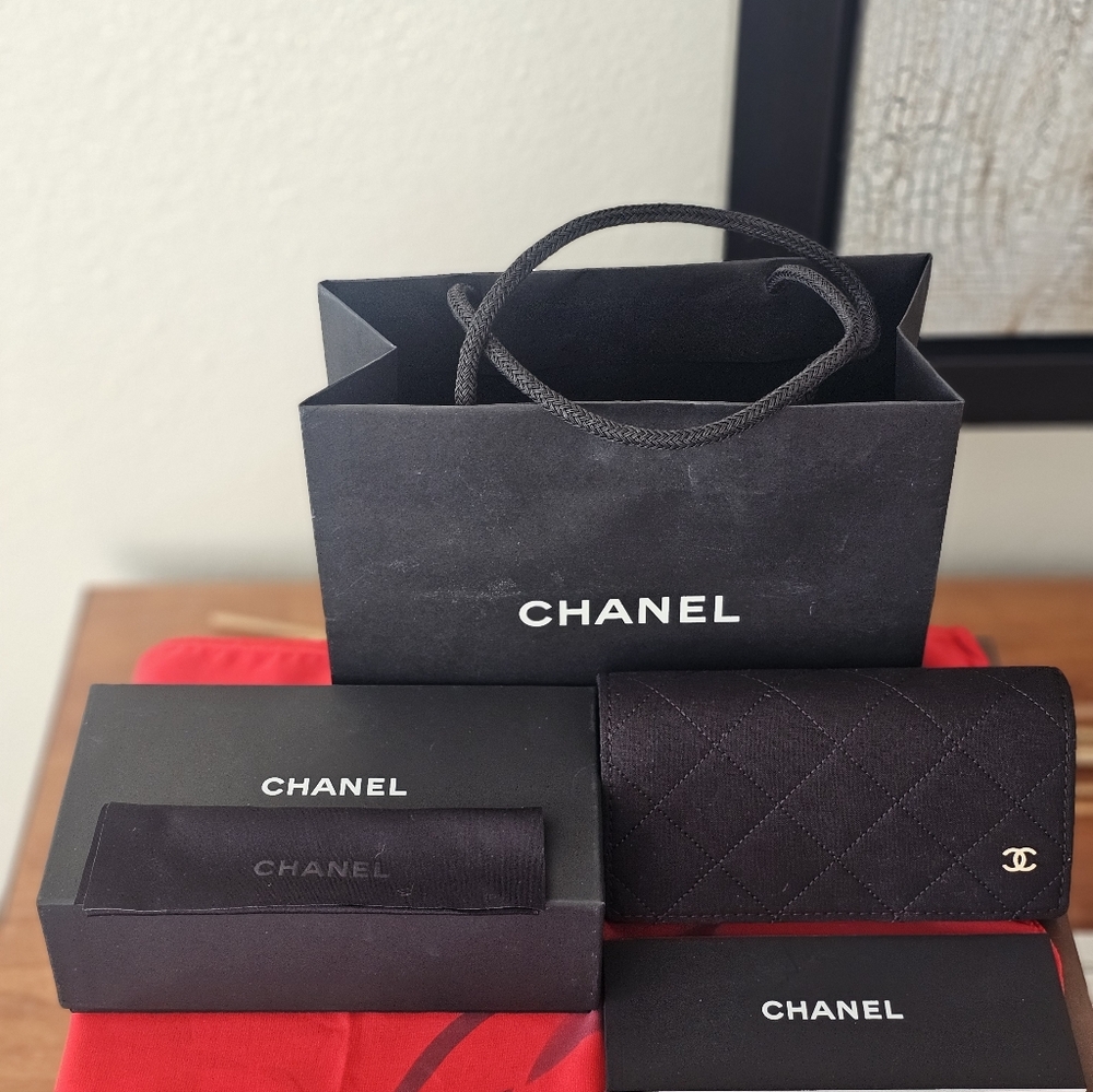 💯AUTHENTIC CHANEL FULL SUNGLASSES SET